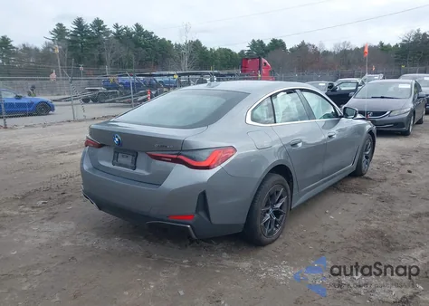 2023 BMW I4 Edrive40 z USA, uszkodzony, nr VIN WBY73AW08PFR45352